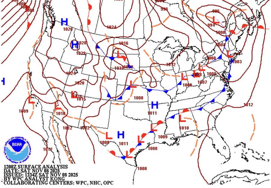 NOAA 7 Day Map